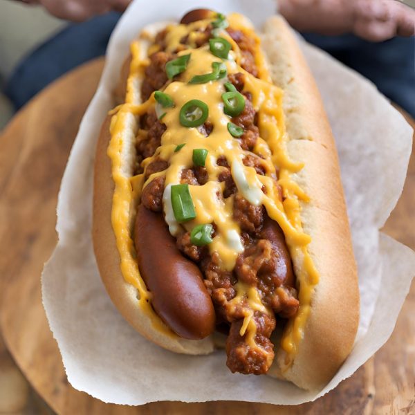 chilli cheese dog